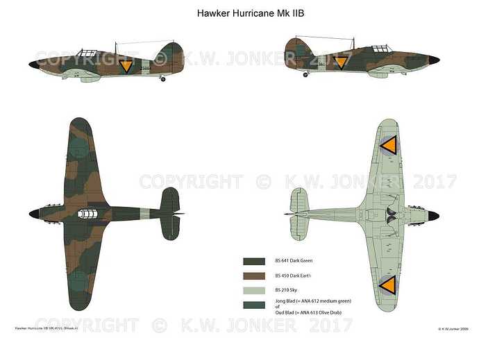 Hawker-Hurricane-IIB-ML-KNIL-3Hoek