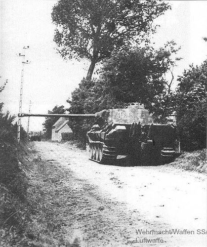 Panther 438, Normandie