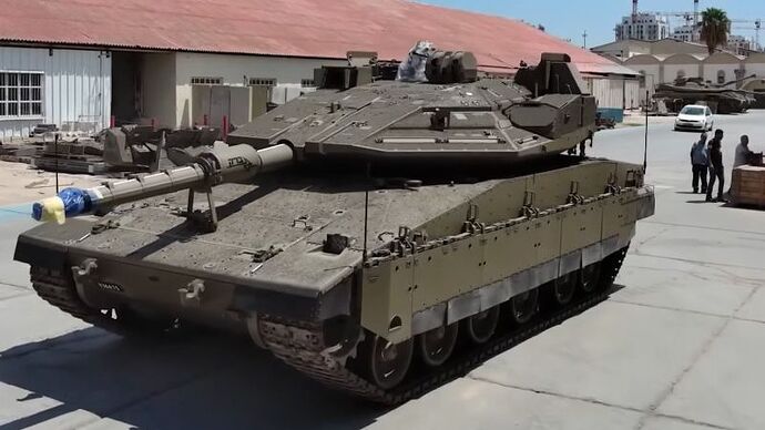 Merkava V, Israel's 70 tonne main battle tank being rolled out to war 13112023 Israel MOD