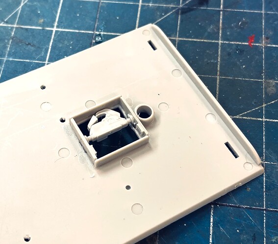 SH-69B Step 2 Parts in Place