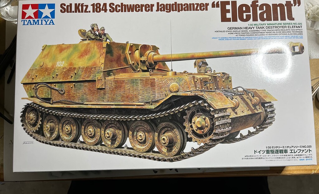 Sd Kfz 184 Elefant Build log - Armor/AFV - KitMaker Network