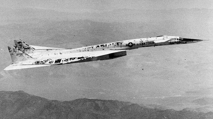 XB-70 flying test 3 original picture2