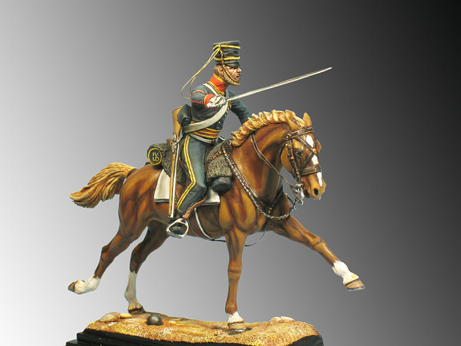 4o-Regimiento-de-Dragones-Ligeros-de-la-Reina-–-1854-Frente-1