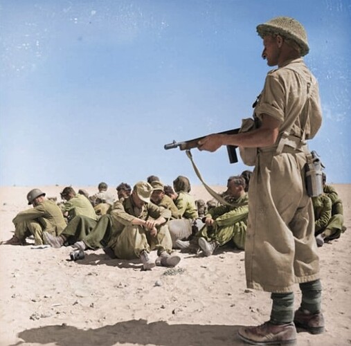 NZ infantryman Western Desert