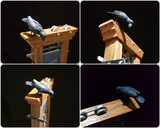 Miniature-raven