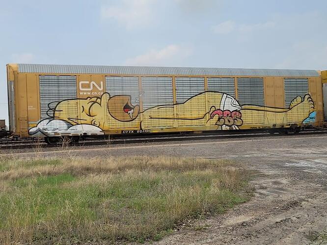 Homer Simpson Railcar