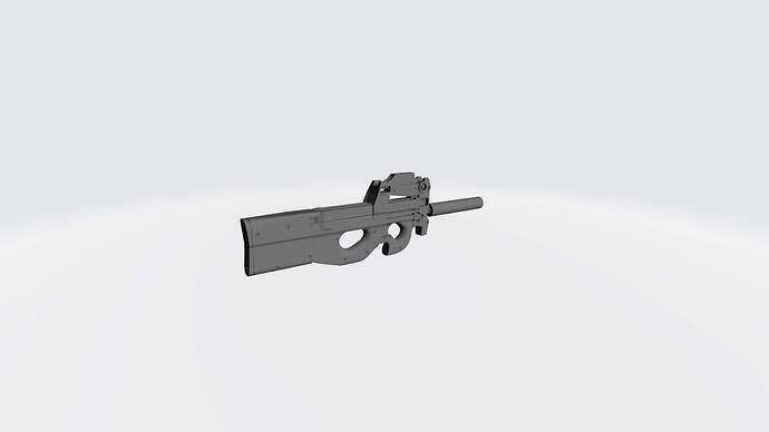 P90 FN silencer