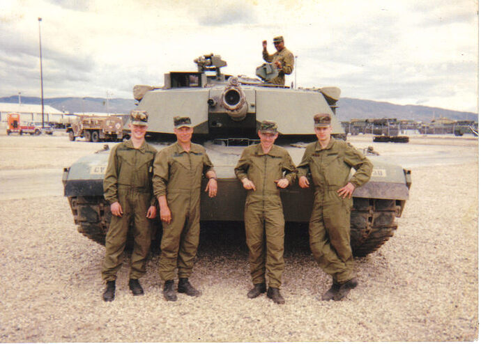 Tank crew, M1 transition