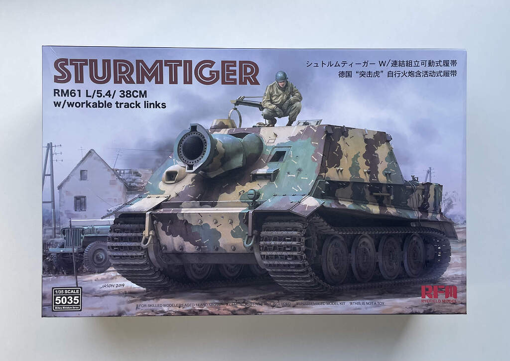Sturmtiger RFM 5035 - WWII Axis - KitMaker Network