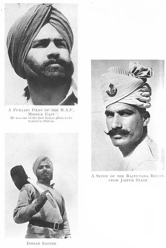 Indian soldiers in WW2