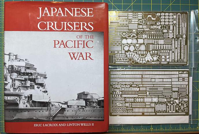 L&W Japanese Cruisers of the Pacific War and Eduard Mikuma Photo Etch