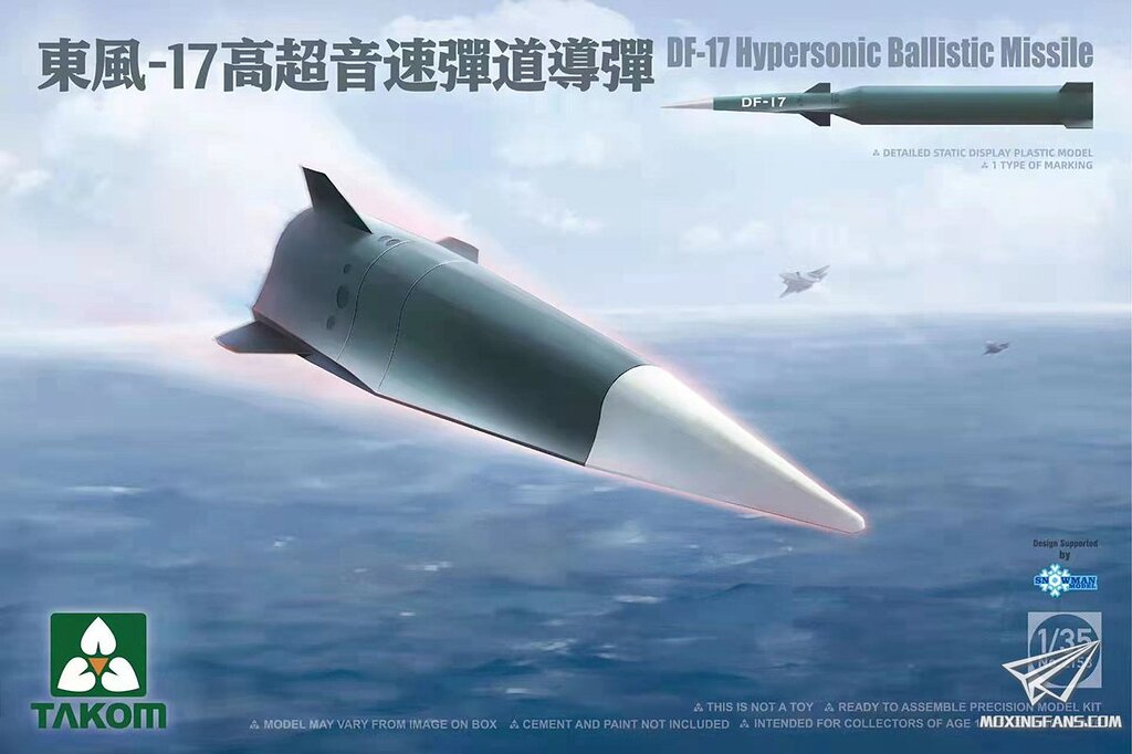 Also new from Takom, your own hypersonic glide missile