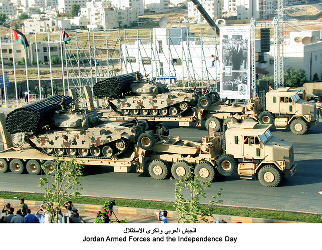 Jordanian army Centurion tank