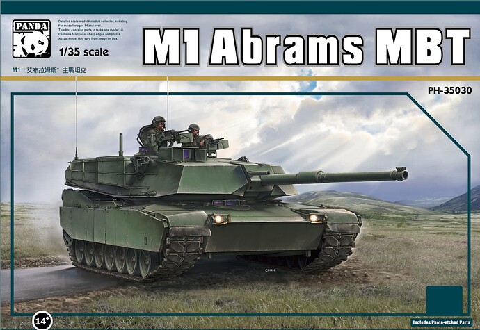 Panda hobby Abrams MBT (1)