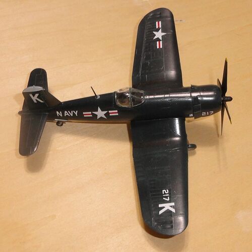 Revell Germany F4U-4 final top crop small