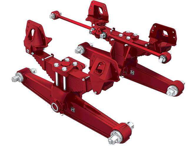 Hendrickson walking beam
