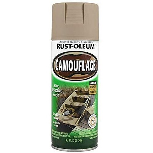 Rust-Oleum 1917-830 1917830 Camouflage Spray, Khaki can