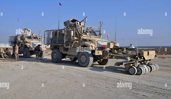 Czech MaxxPro in Afghanistan