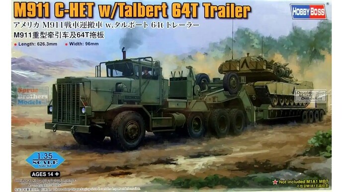 M911 C-HET  Talbert Lowboy