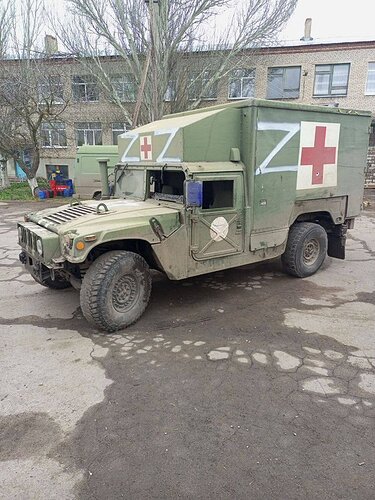 HMMWV Captured by Russian forces in Mariupol