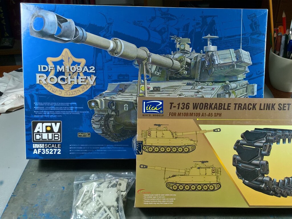M109 Rochev Alef 1982 AFV Club - Cold War - KitMaker Network