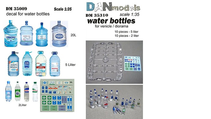 water bottles Ukraine