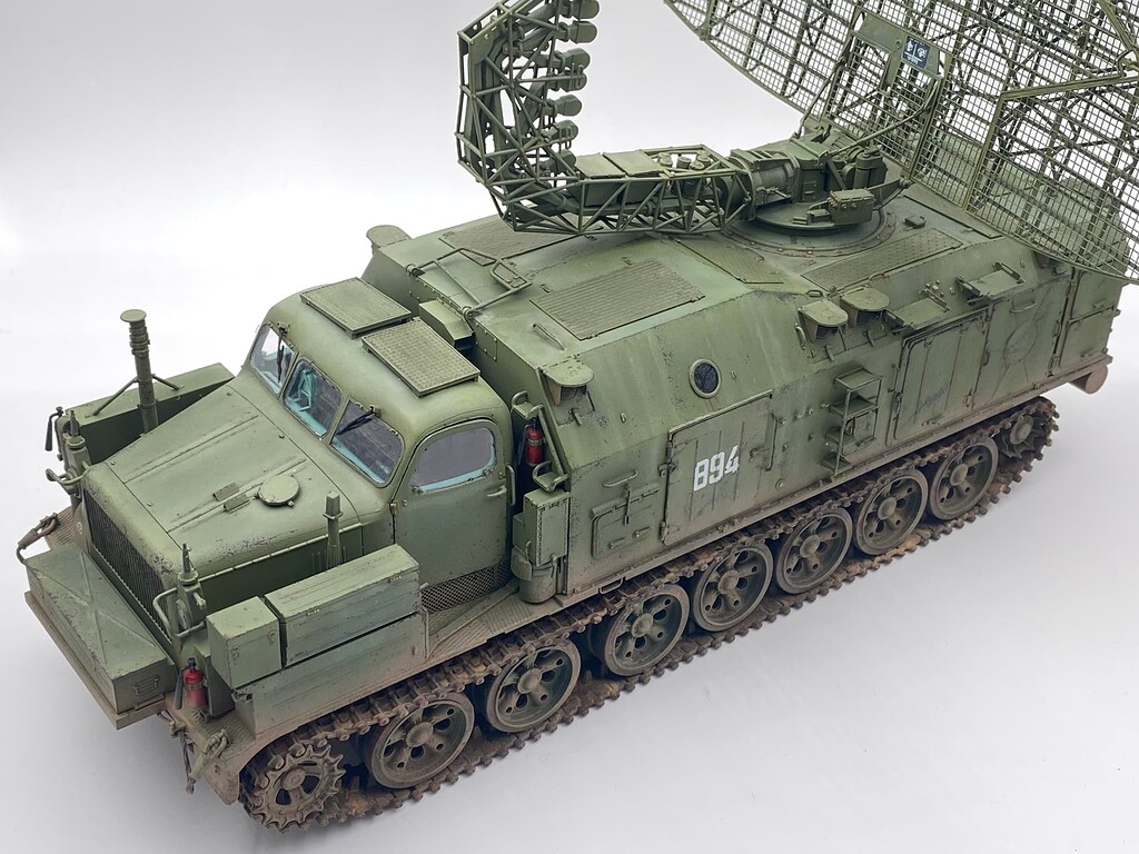 1/35 Trumpeter P-40/1S12 Long Track S-band acquisition radar