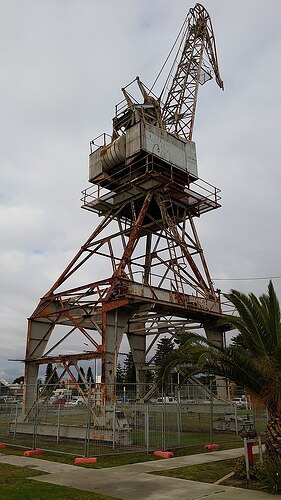 Crane Back Side