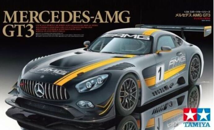 Tamiya Merc AMG GT3 kit box