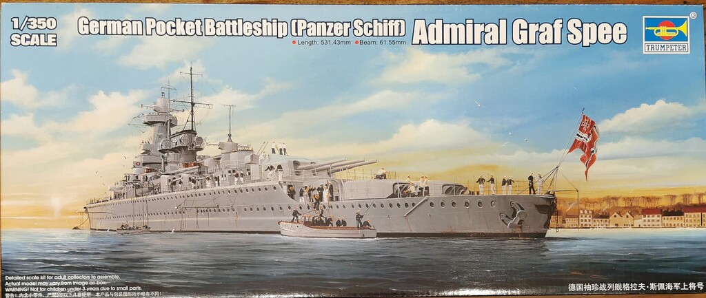 Kriegsmarine´s first blood – Panzerschiff Admiral Graf Spee