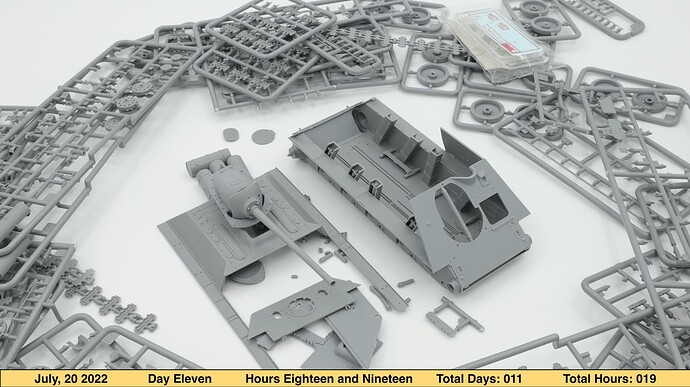 SU-85 MiniArt 35178 150 Day Eleven Hours 18-19