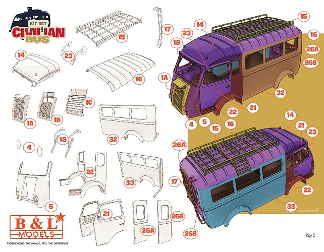 Civilian bus - INSTRUCTION - 90x70mm_INSTRUCTION - Page 2