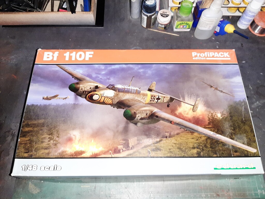 Eduard 1/48 BF110F Profipack Build - Aircraft - KitMaker Network