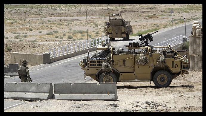 Vehicle Checkpoint, Afghanistan