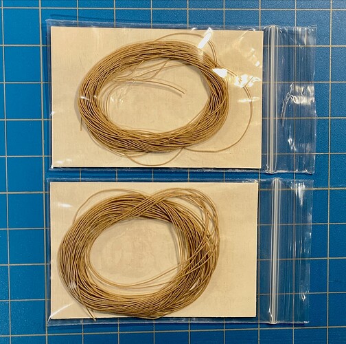 SyrenShip Scale Rope Ultra Tan .012 (.30mm) .018 (.45mm) (1)