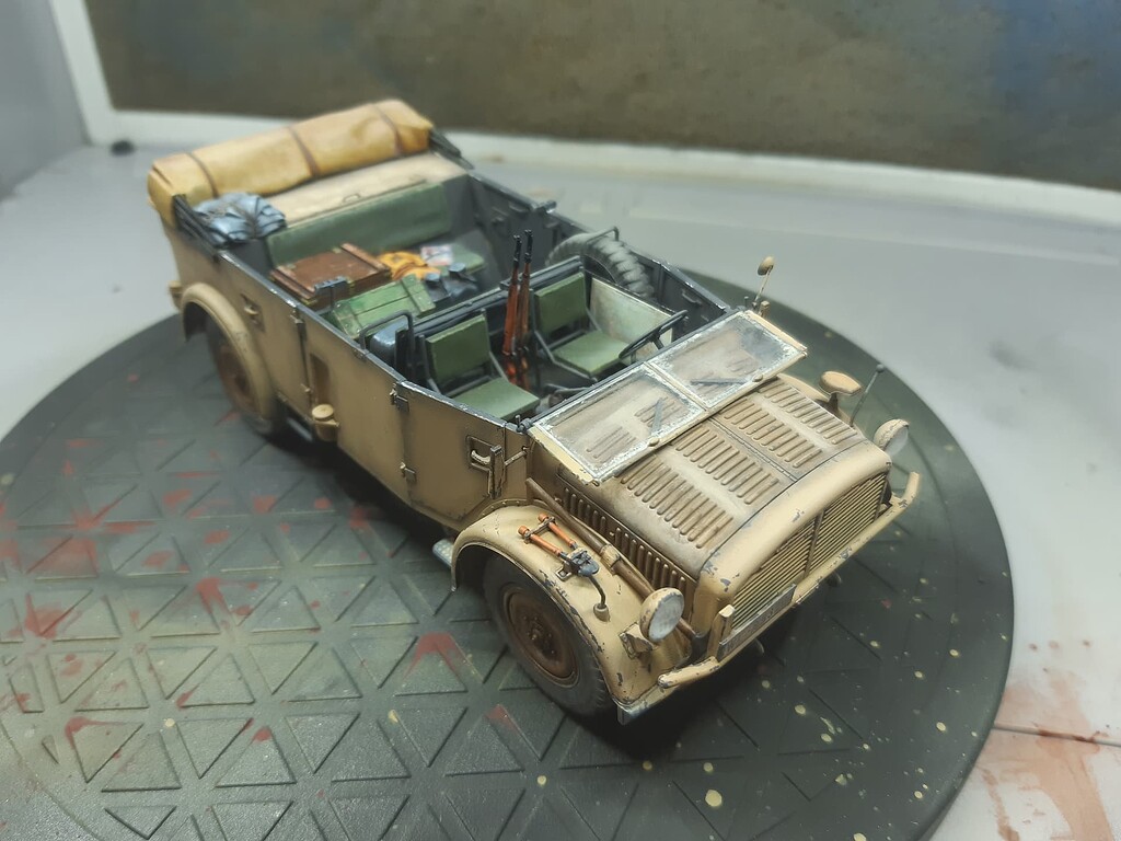 Horch 108 Type 40 in 1/35 from ICM - Armor/AFV - KitMaker Network