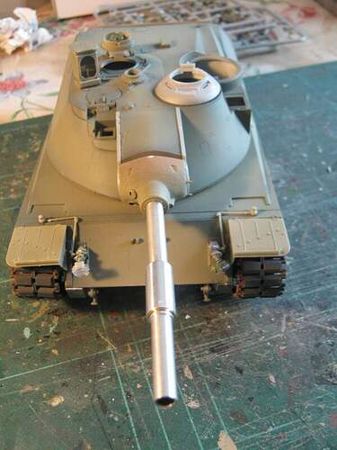 turret fitted head on