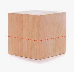 6-inch Wood Block  (cut-down)
