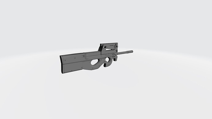 P90 FN long barrel