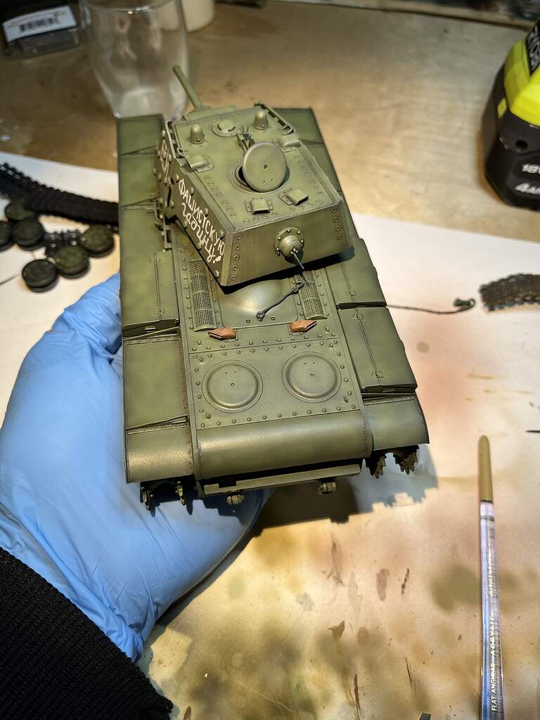 Final weathering stages tanks Painting & Weathering KitMaker Network