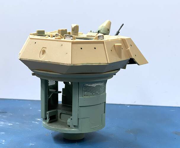 Bradley Turret Assembled 3