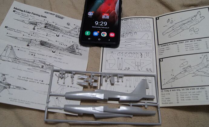 F-5A Fuselage start small