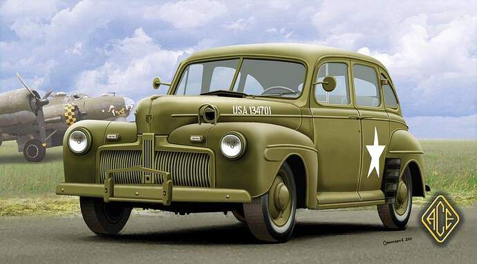 72298 US Army Staff Car model 1942