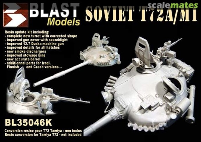 Blast T-72 turret