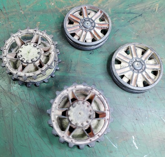 sprocket and idler