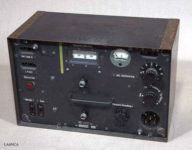 10W.S.c panzer radio