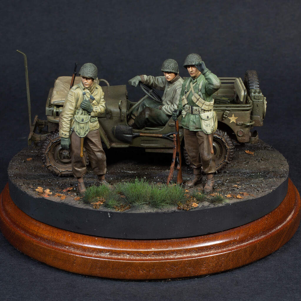 Hürtgen Forest 1944 - Vignette - Dioramas - KitMaker Network