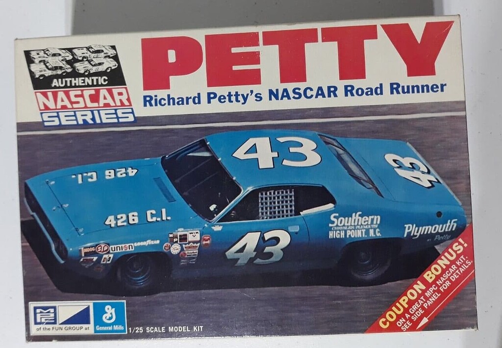 All for the want of a set of decals - Petty's '71 43 Car