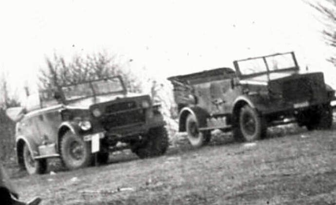 Bedford Beutewagen - Kommandwagen