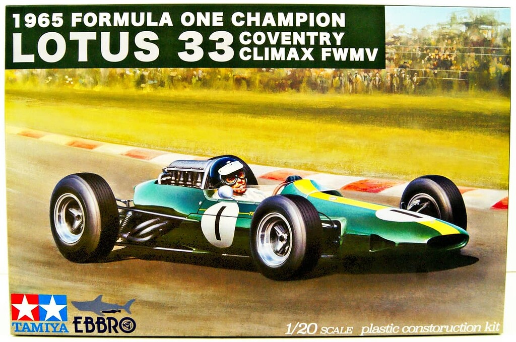 Tamiya Ebbro 1/20 scale 1965 Lotus 33 - Cars - KitMaker Network
